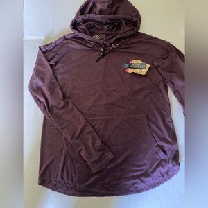 NWT Blue Mountain Hooded Shirt